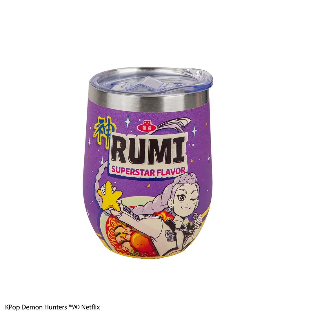 CR4386 - TAZZA DA VIAGGIO TERMICA - RUMI GUSTO SUPERSTAR - KPOP DEMON HUNTERS