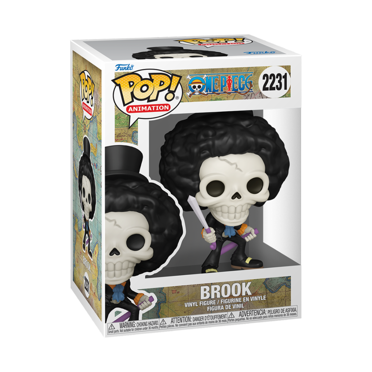 ONE PIECE S14 - POP FUNKO VINYL FIGURE 2231 BROOK 9CM
