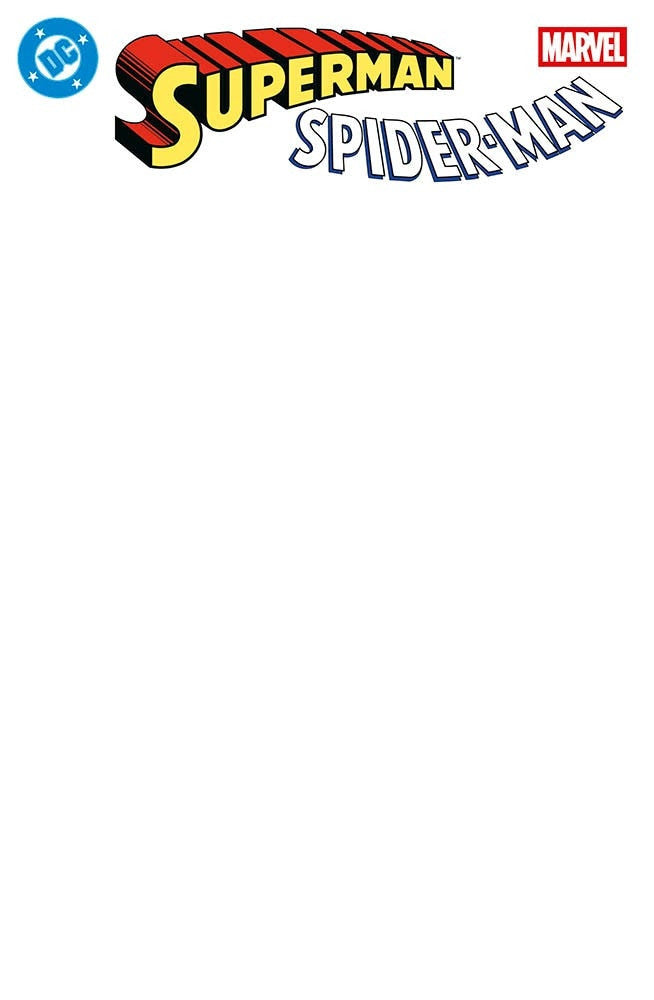 DC BESTSELLER - SUPERMAN/SPIDER-MAN 1 - VARIANT BLANK