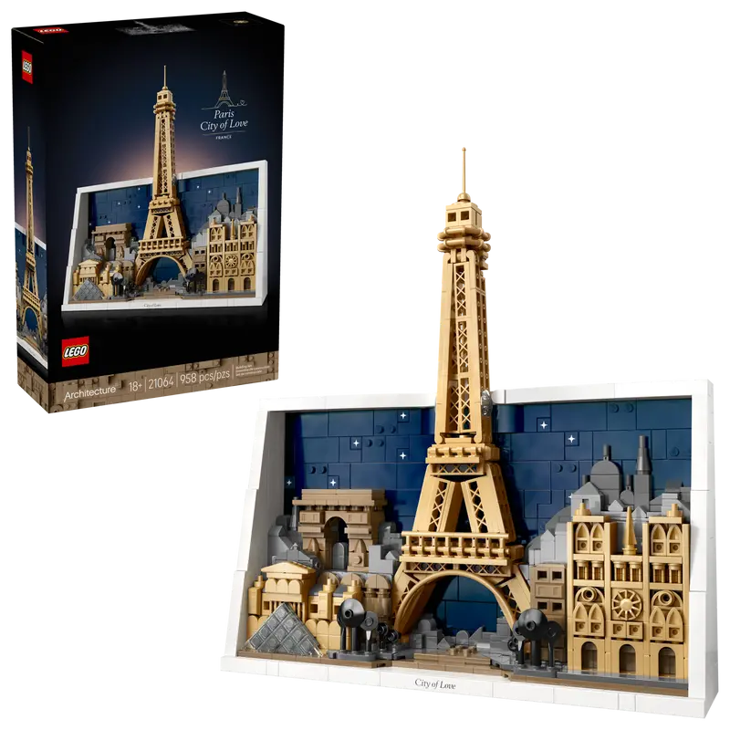 21064 - LEGO ARCHITECTURE - ARCHITECTURE PARIGI LA CITTÀ DELL'AMORE