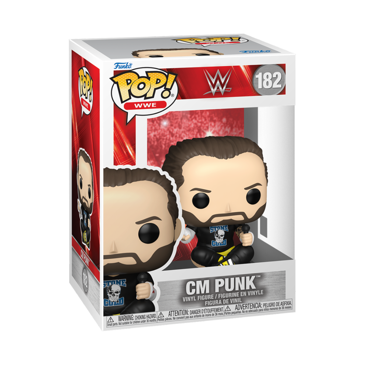 WWE - POP FUNKO VINYL FIGURE 182 CM PUNK 9CM