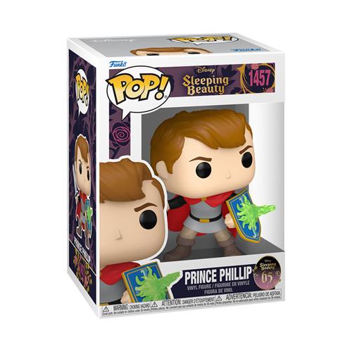 DISNEY: SLEEPING BEAUTY 65TH ANNIVERSARY - POP FUNKO VINYL FIGURE 1457 PRINCE PHILLIP 9CM