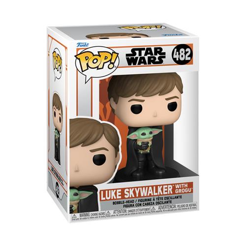 STAR WARS: THE MANDALORIAN - POP FUNKO VINYL FIGURE 482 LUKE W/CHILD 9CM