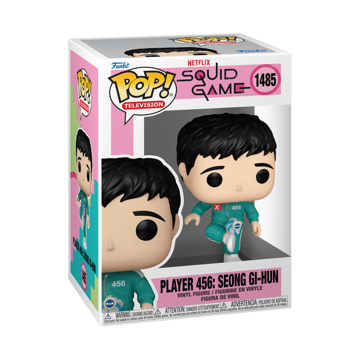 SQUID GAME - POP FUNKO VINYL FIGURE 1485 SEONG GI-HUN 9CM