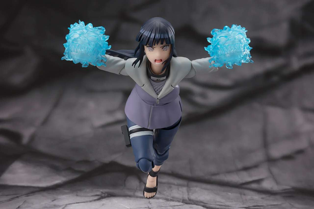 103868 - NARUTO SHIPPUDEN - SH FIGUARTS - HINATA HYUGA VIRTUOUS BYAKUGAN NARA BRILLIANT STRATEGIST - ACTION FIGURE 13.5CM