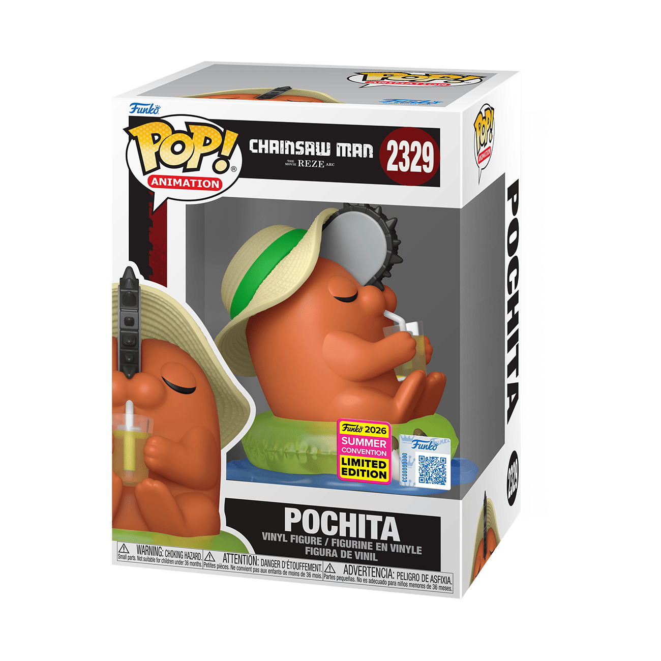 CHAINSAW MAN - POP FUNKO VINYL FIGURE 2329 - POCHITA 9CM FUNSIDE EXCL