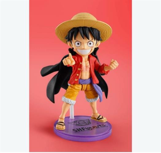 100479 - ONE PIECE - SH FIGUARTS - LUFFY WORLD COLLECTABLE FIGURES - ACTION FIGURE 7.5CM