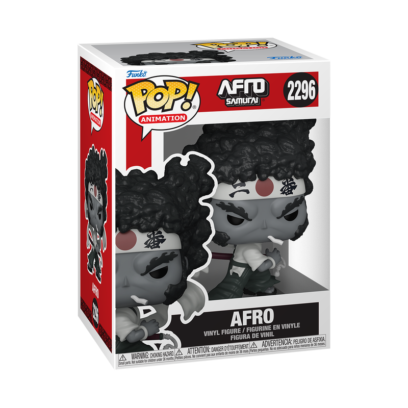 AFRO SAMURAI - POP FUNKO VINYL FIGURE 2296 AFRO 9CM