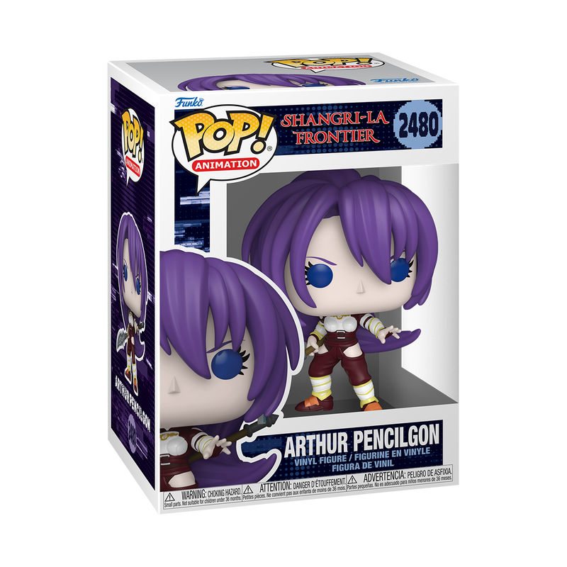 SHANGRI-LA FRONTIER S1 - POP FUNKO VINYL FIGURE 2480 ARTHUR PENCILGON 9CM