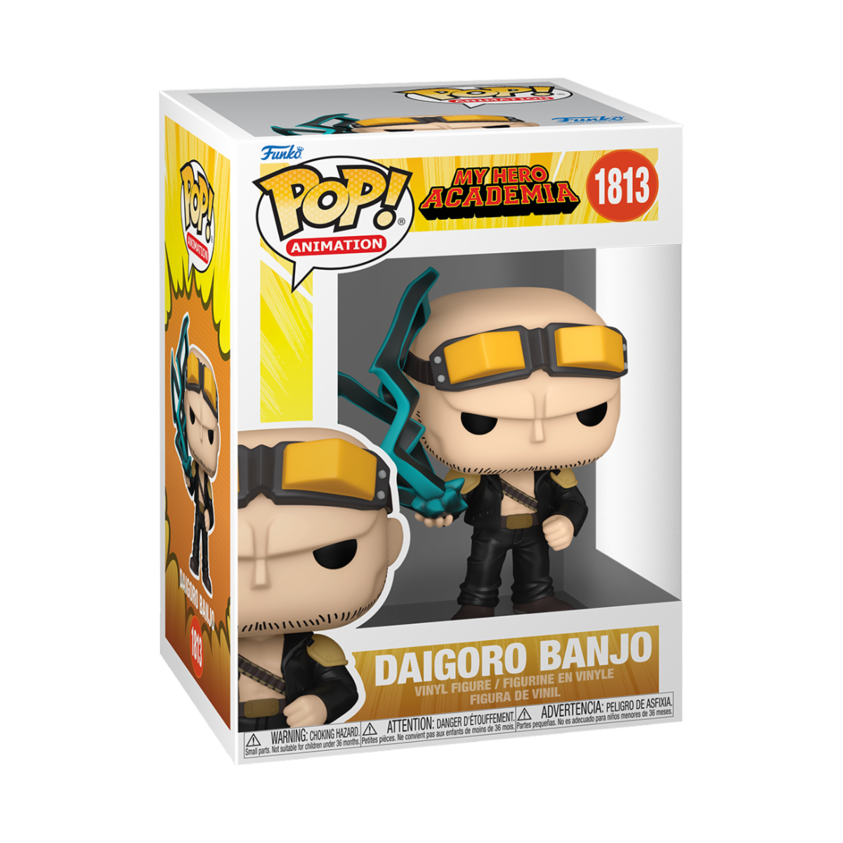MY HERO ACADEMIA - POP FUNKO VINYL FIGURE 1813 DAIGORO BANJO (BKWHP) 9CM
