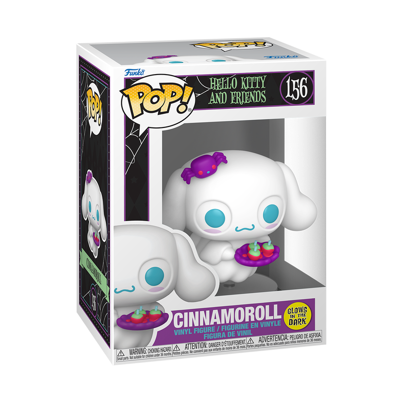 HELLO KITTY S9 - POP FUNKO VINYL FIGURE 156 CINNAMOROLL (SPOOKY) (GW) 9CM