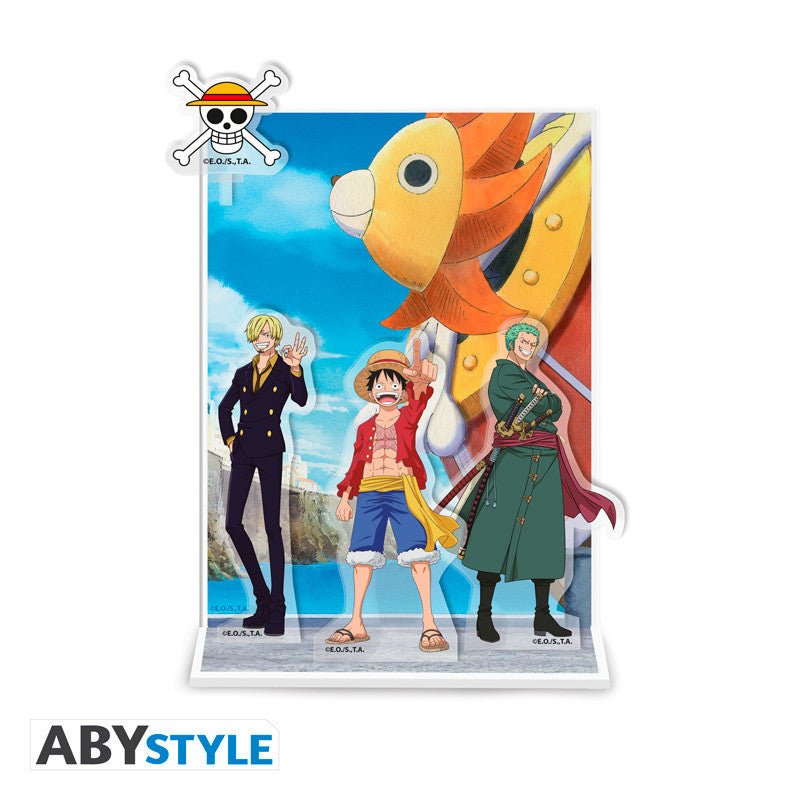 ABYACF184 - ONE PIECE - ACRYL DIORAMA - TRIO
