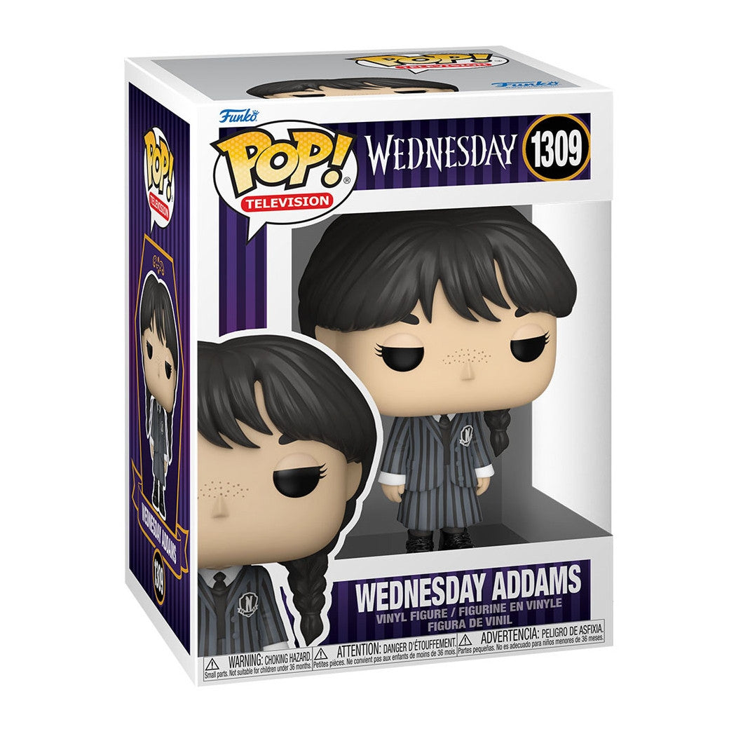 WEDNESDAY - POP FUNKO VINYL FIGURE 1309 WEDNESDAY ADDAMS 9CM