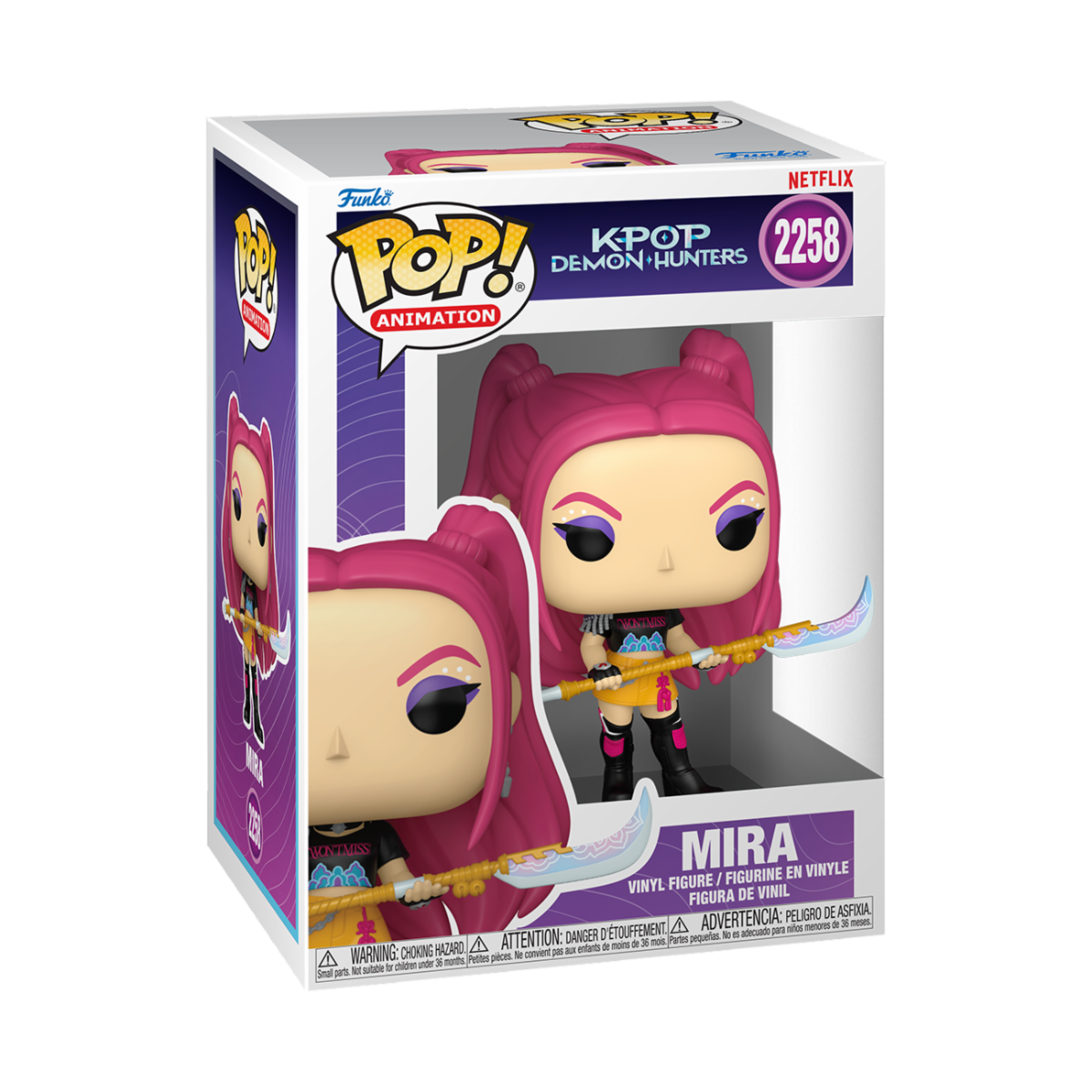 KPOP DEMON HUNTERS - POP FUNKO VINYL FIGURE 2258 MIRA 9CM