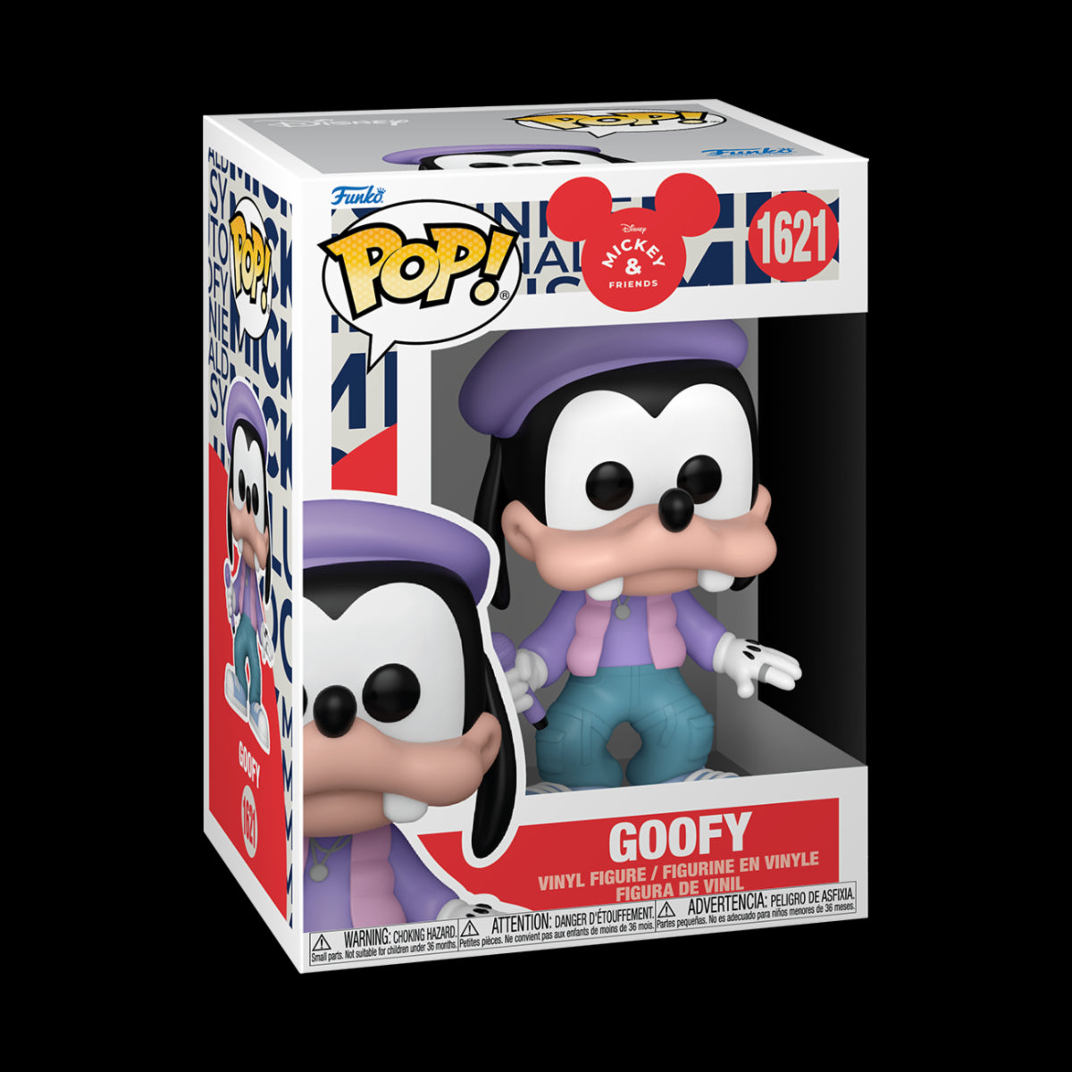 DISNEY: MICKEY MOUSE - POP FUNKO VINYL FIGURE 1621 GOOFY (KPOP) 9CM