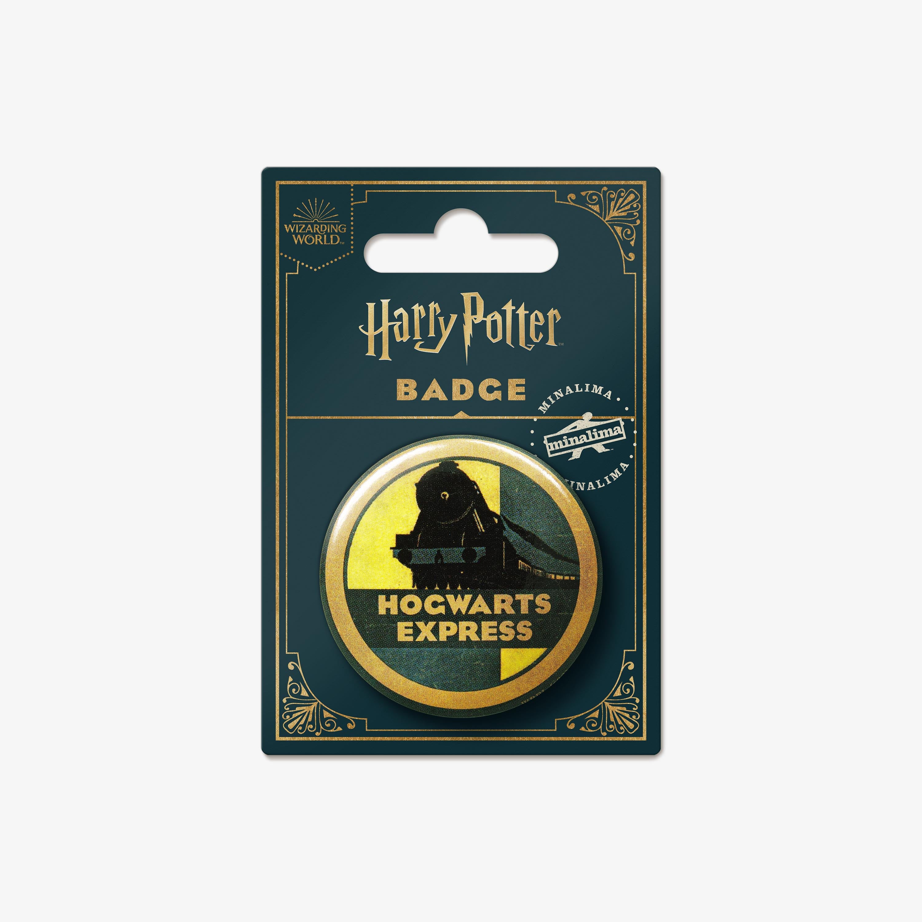 HPBB06 - HARRY POTTER - HOGWARTS EXPRESS LUGGAGE LABEL - BADGE