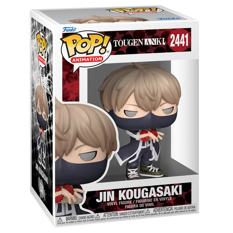 TOUGEN ANKI S1 - POP FUNKO VINYL FIGURE 2441 JIN KOUGASAKI (ASSORTMENT 6PZ) 9CM