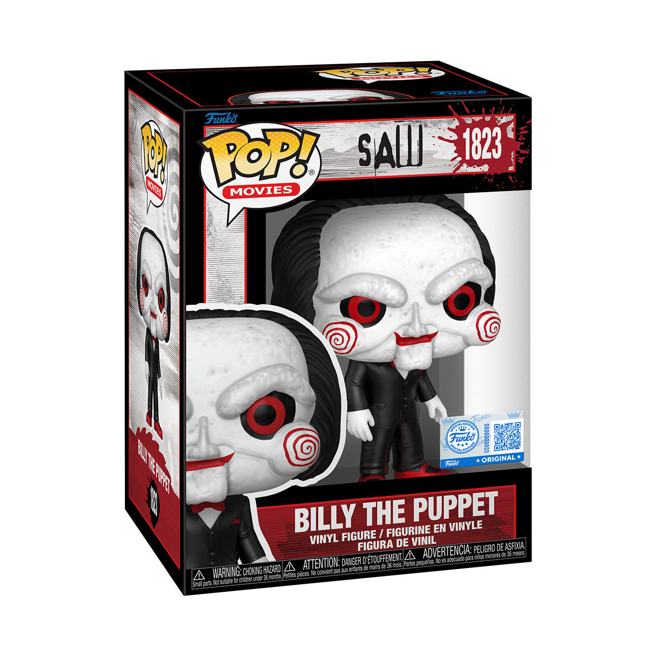 SAW - POP FUNKO VINYL FIGURE - BILLY1823 9CM FUNSIDE EXCL