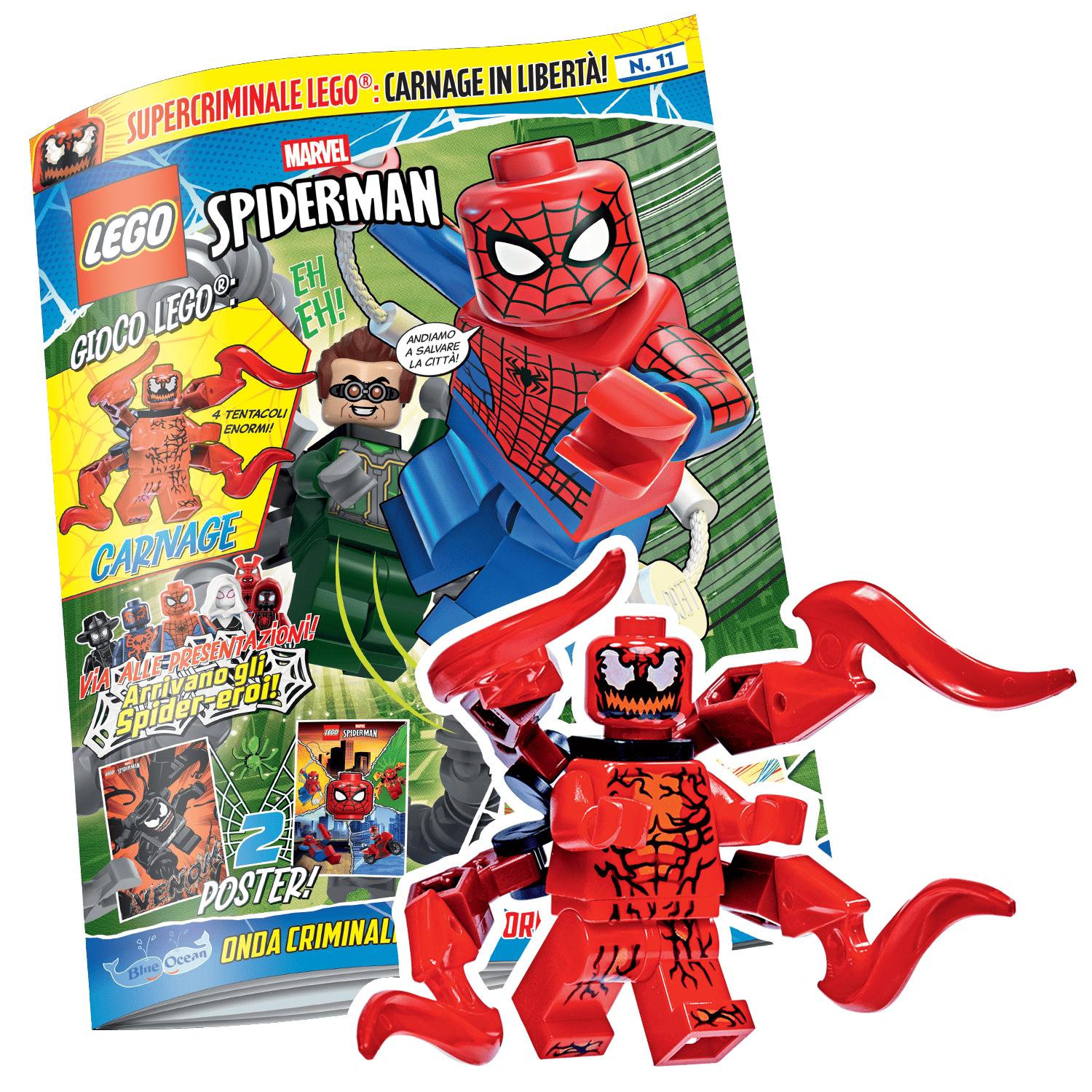 LEGO SPIDER-MAN N.11 - GIOCO LEGO: CARNAGE