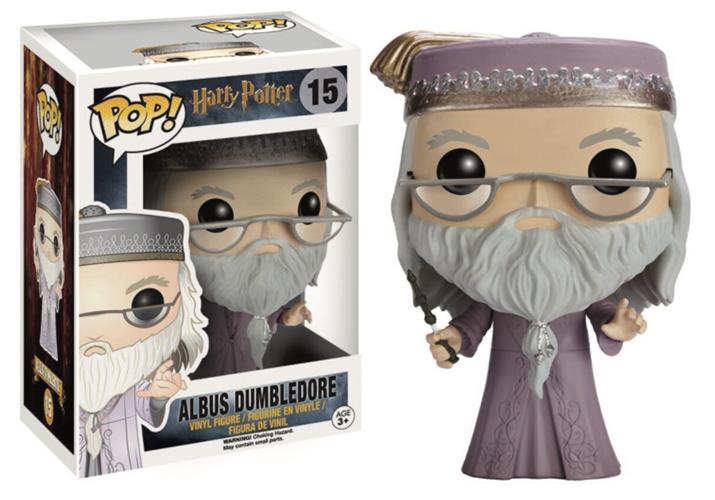 HARRY POTTER - POP FUNKO VINYL FIGURE 15 ALBUS DUMBLEDORE WITH WAND 10CM