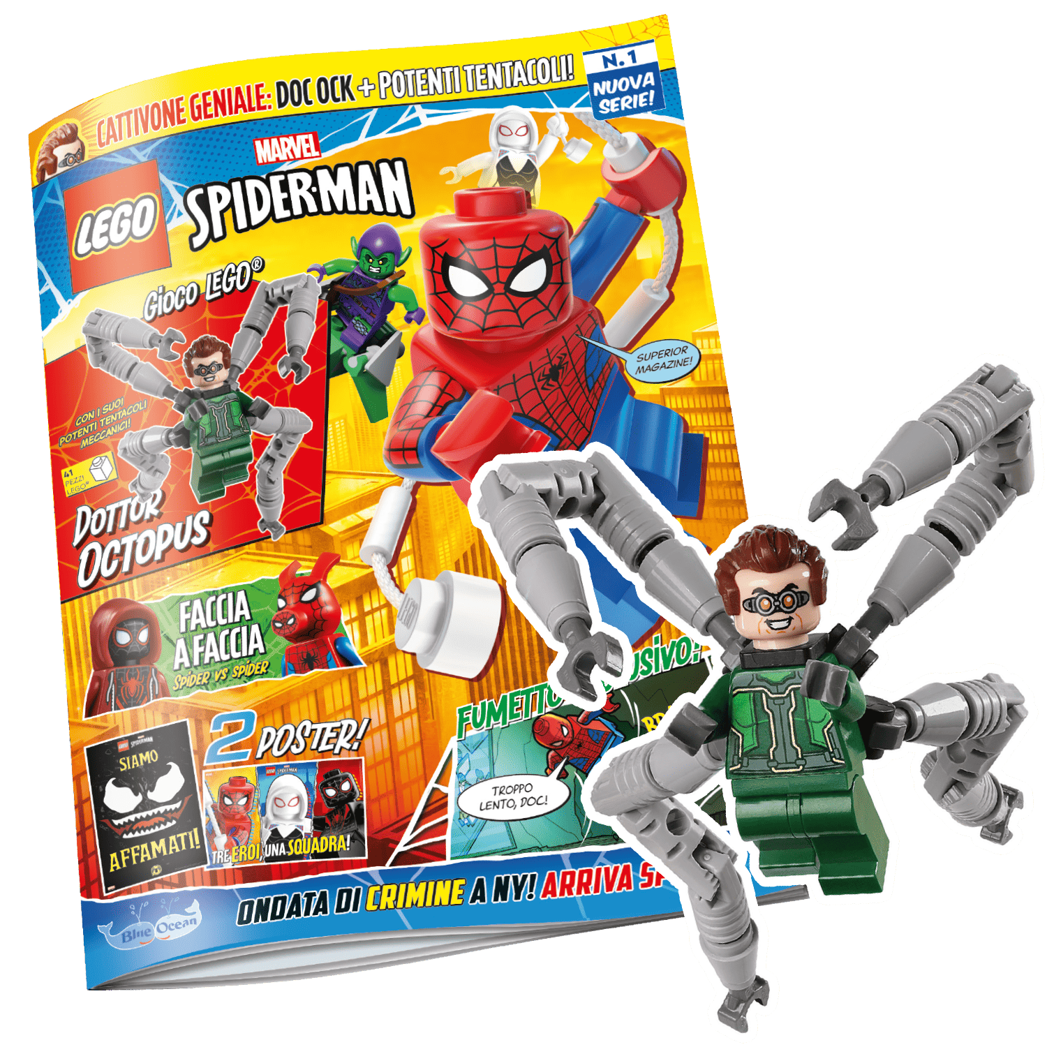 LEGO SPIDER-MAN N.1 - DOTTOR OCTOPUS