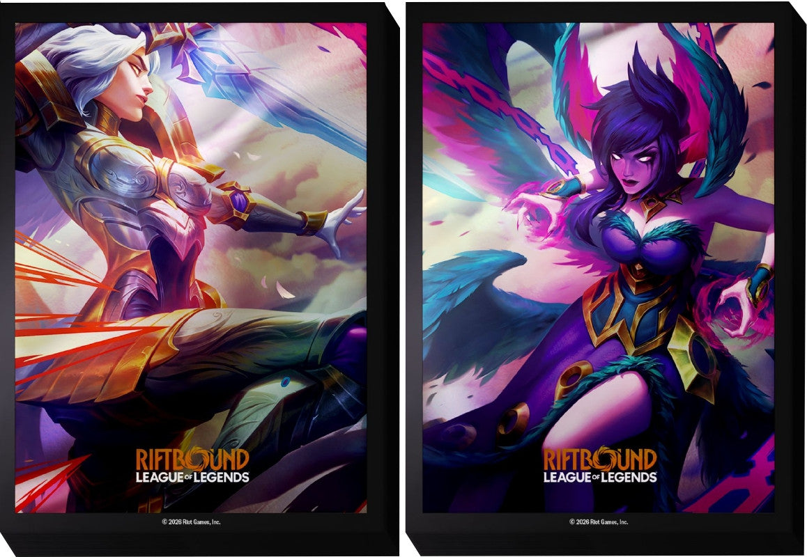 RIFTBOUND - LEAGUE OF LEGENDS - VENDETTA - SLEEVE - KAYLE VS MORGANA