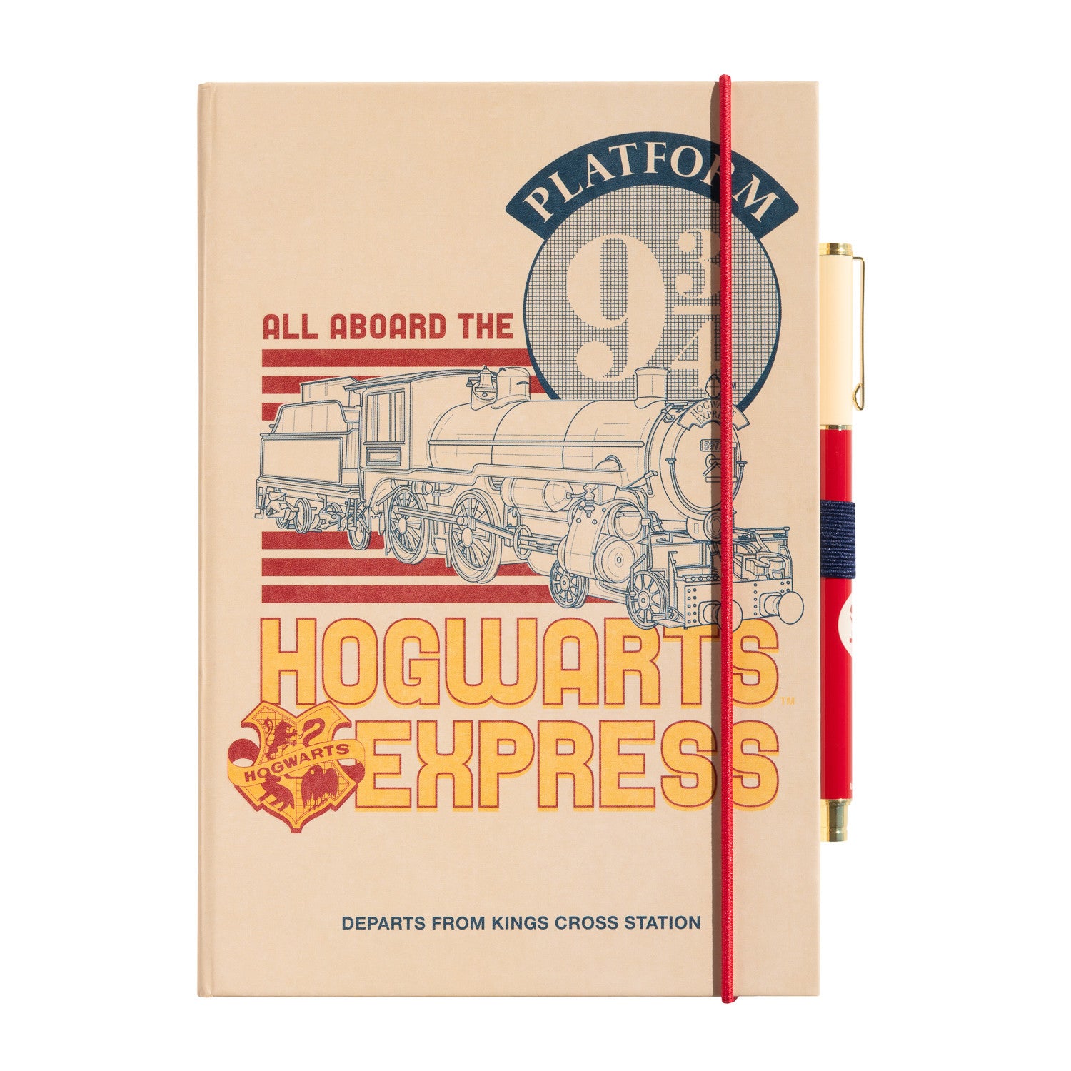CPA5057 - HARRY POTTER - A5 NOTEBOOK - BINARIO 9 3/4