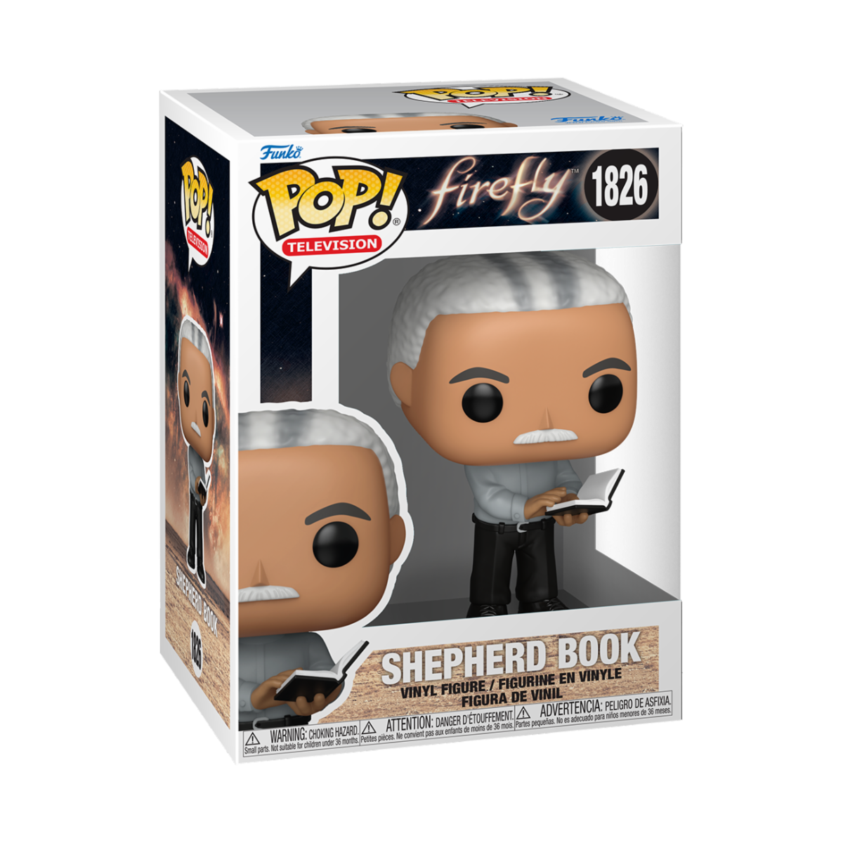 FIREFLY S2 - POP FUNKO VINYL FIGURE 1826 SHEPHERD BOOK REGULAR 9CM
