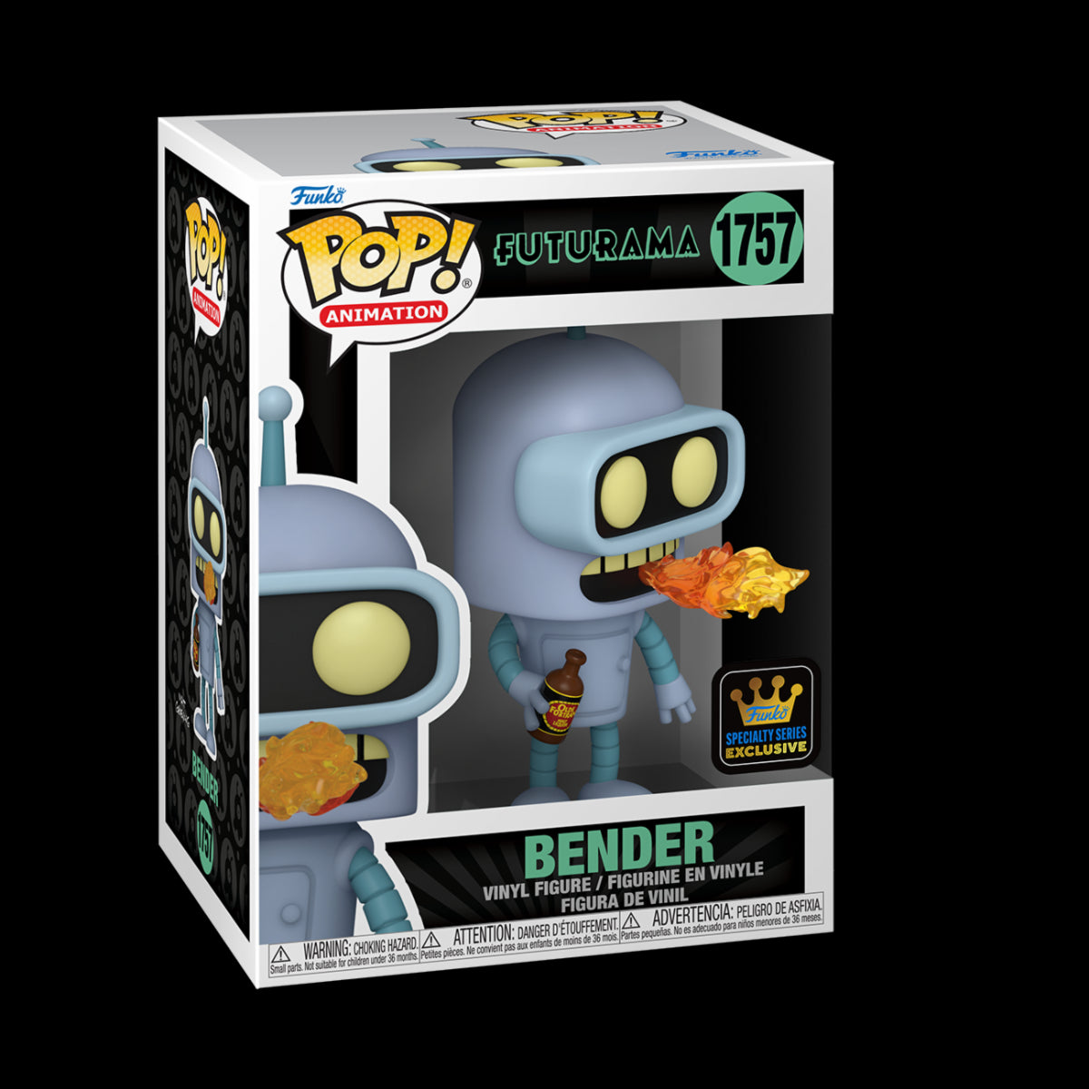 FUTURAMA - POP FUNKO VINYL FIGURE 1757 BENDER REGULAR 9CM