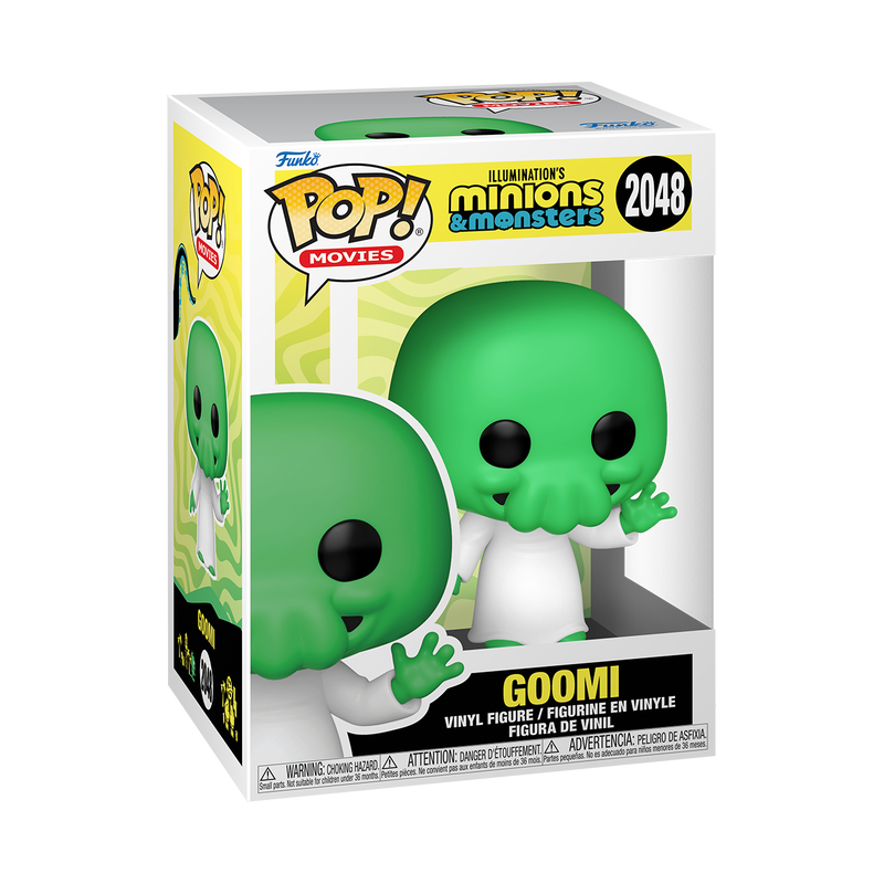 MINIONS & MONSTERS - POP FUNKO VINYL FIGURE 2048 GOOMI 9CM