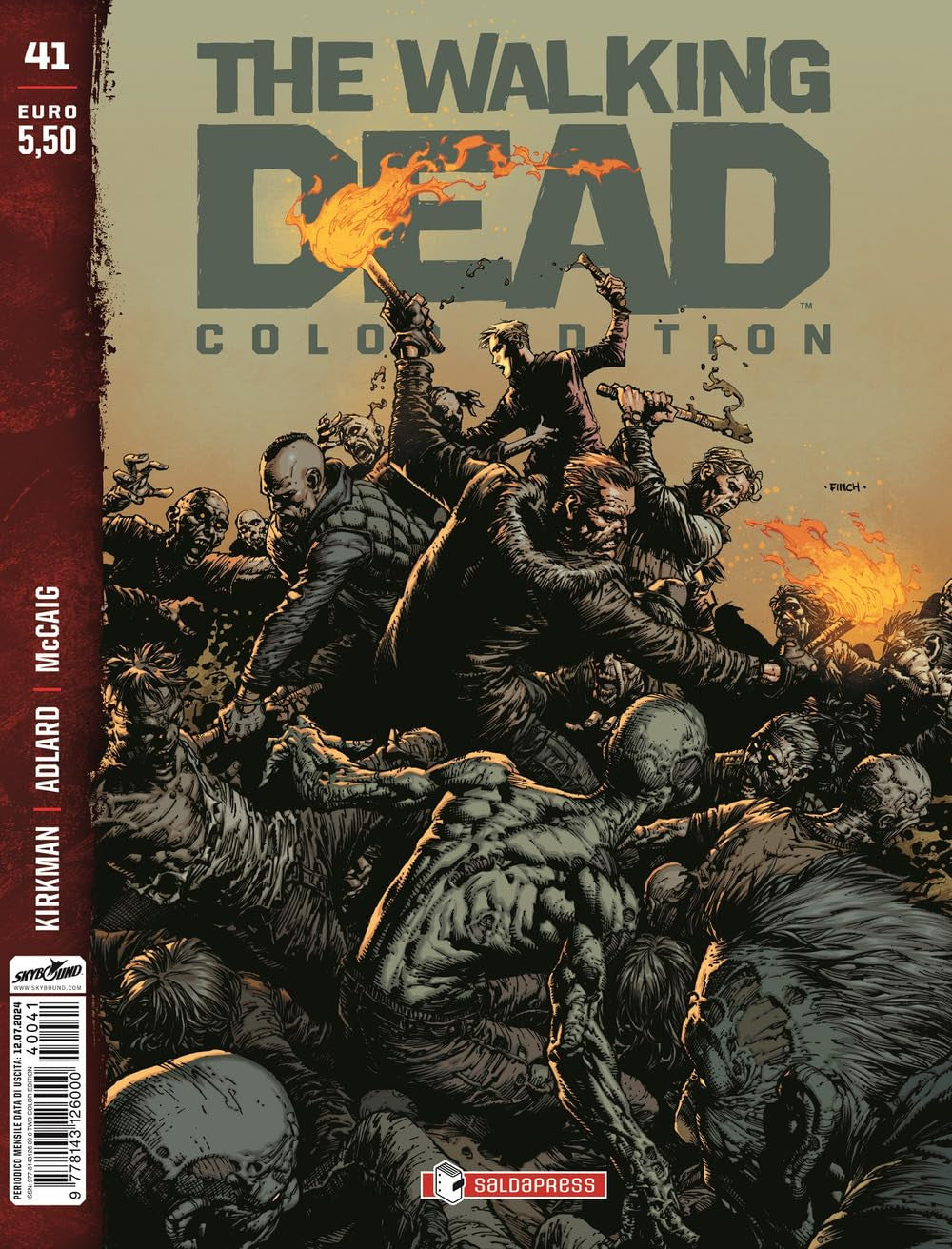 THE WALKING DEAD COLOR EDITION 41