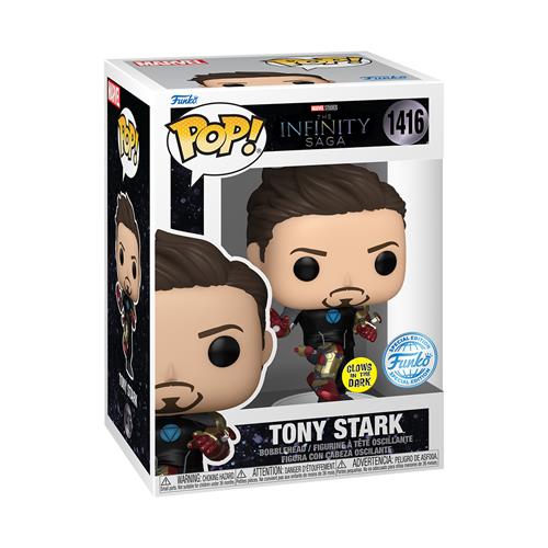 MARVEL: IRON MAN 2 - POP FUNKO VINYL FIGURE 1416 TONY STARK MK42 (GW) 9CM LCG24 EXCL
