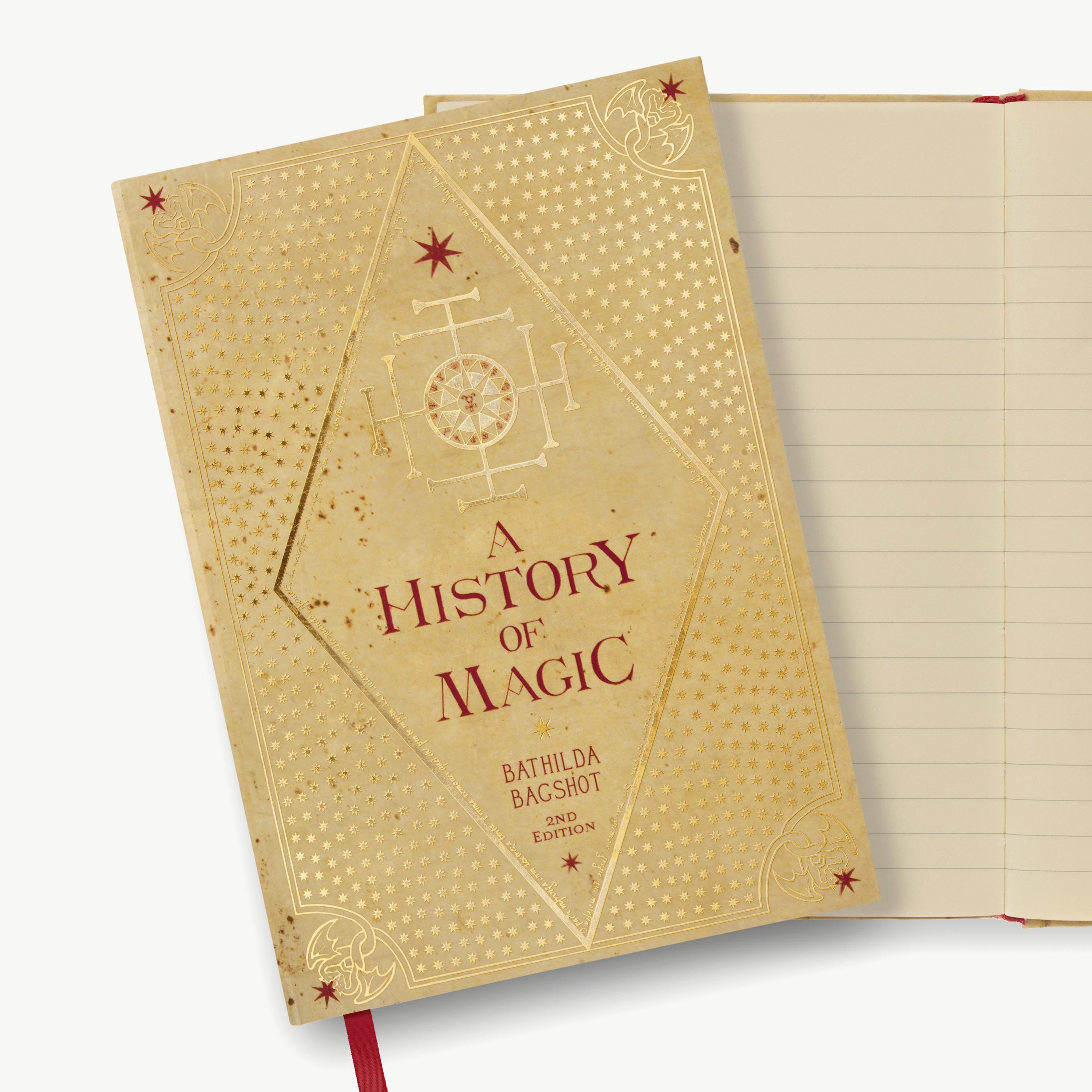 HJ08A - HARRY POTTER - WIZARDING BOOKS: 'A HISTORY OF MAGIC' NOTEBOOK
