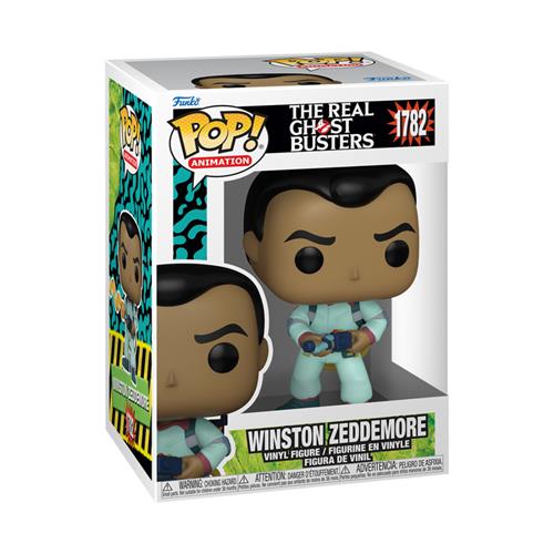 THE REAL GHOSTBUSTERS - POP FUNKO VINYL FIGURE 1782 WINSTON ZEDDEMORE 9CM