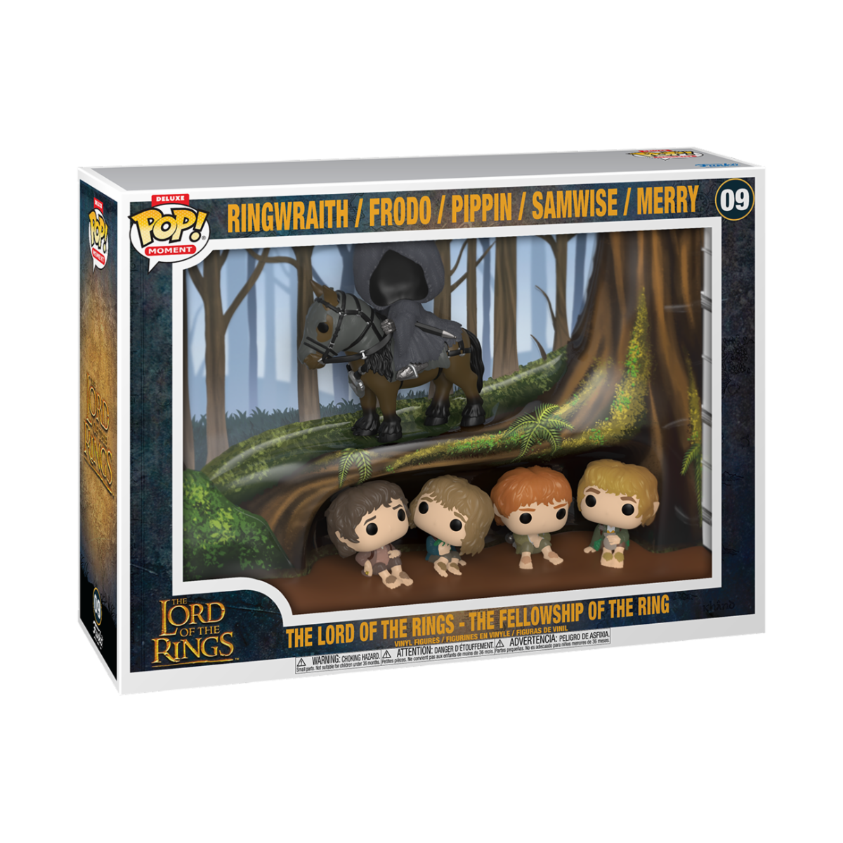 THE LORD OF THE RINGS - POP FUNKO MOVIE MOMENT DELUXE VINYL FIGURE 09 THE FELLOWSHIP OF THE RING 9CM