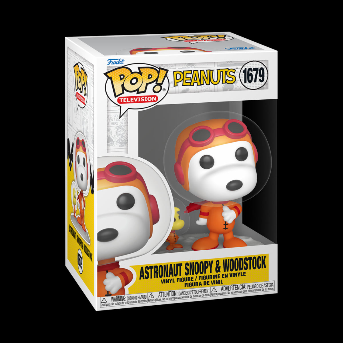 PEANUTS - POP FUNKO VINYL FIGURE 1679 SPACE SNOOPY 9CM