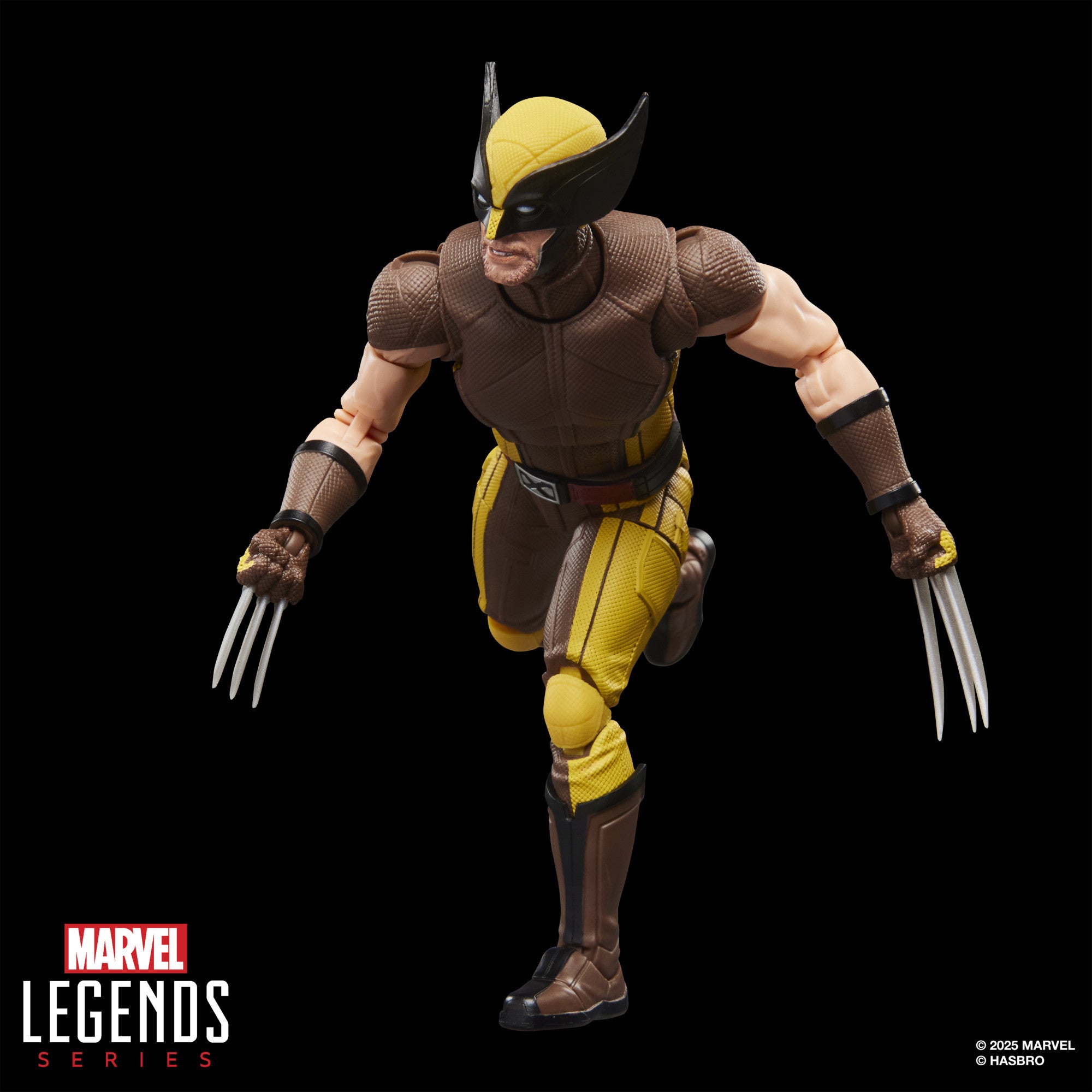 MARVEL LEGENDS SERIES - DEADPOOL & WOLVERINE - WOLVERINE (BROWN SUIT) - ACTION FIGURE 15CM
