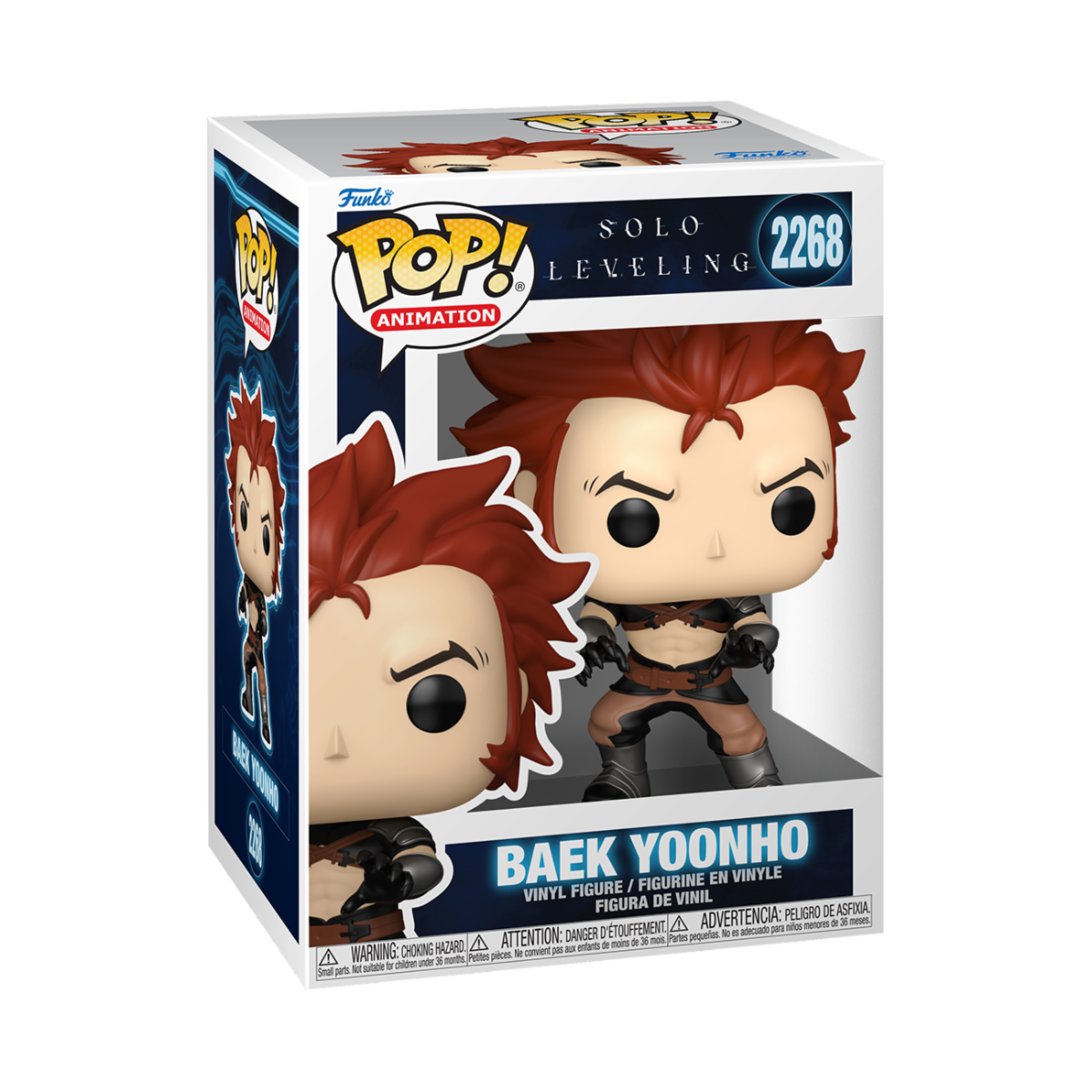 SOLO LEVELING S2 - POP FUNKO VINYL FIGURE 2268 BAEK YOONHO 9CM