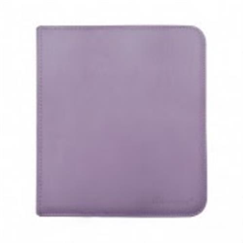 15742 - ZIPPERED 12-POCKET PRO-BINDER - PURPLE