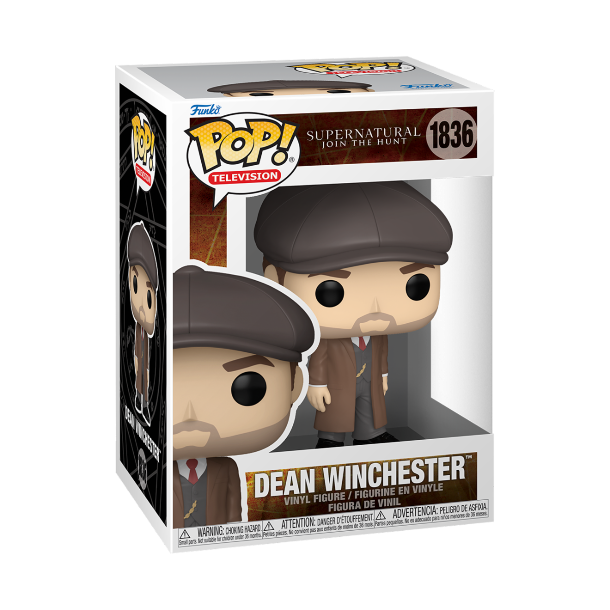 SUPERNATURAL - POP FUNKO VINYL FIGURE 1836 DEAN WINCHESTER REGULAR 9CM