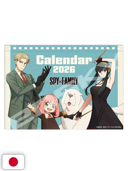 SPY X FAMILY CALENDARIO DESK SMALL 2026