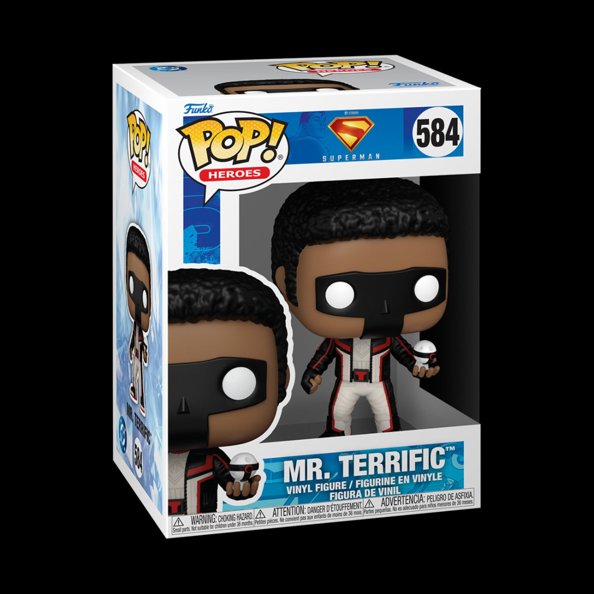 DC COMICS: SUPERMAN (2025) - POP FUNKO VINYL FIGURE 584 MR. TERRIFIC 9CM