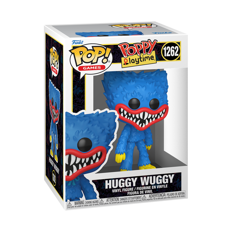 POPPY PLAYTIME S1 - POP FUNKO VINYL FIGURE 1262 HUGGY WUGGY 9CM