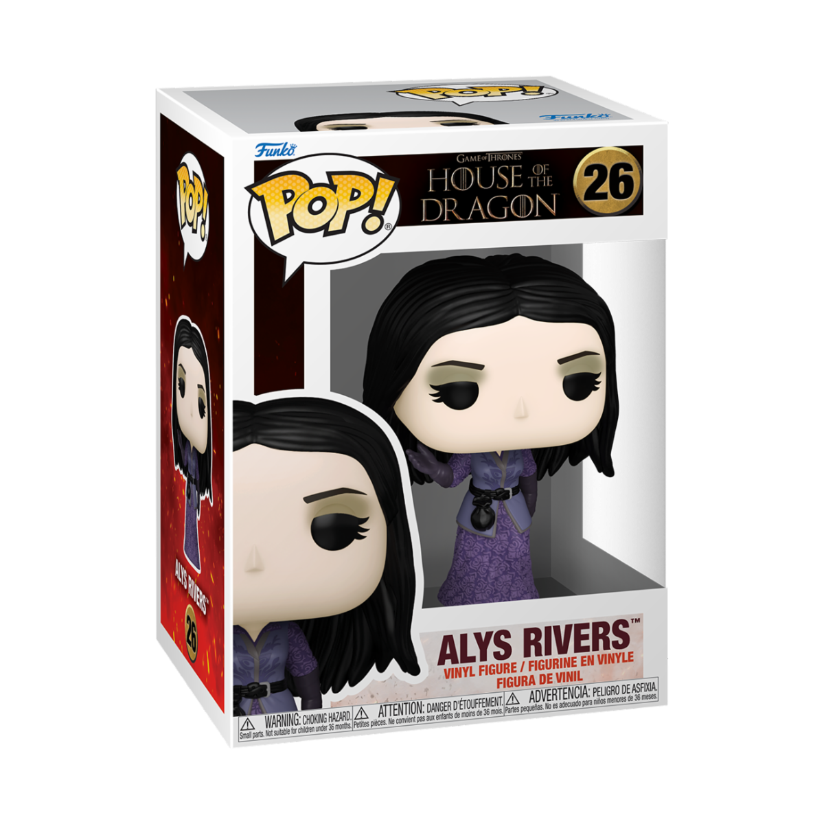 GAME OF THRONES: HOUSE OF THE DRAGON - POP FUNKO VINYL FIGURE 26 ALYS RIVERS 9CM