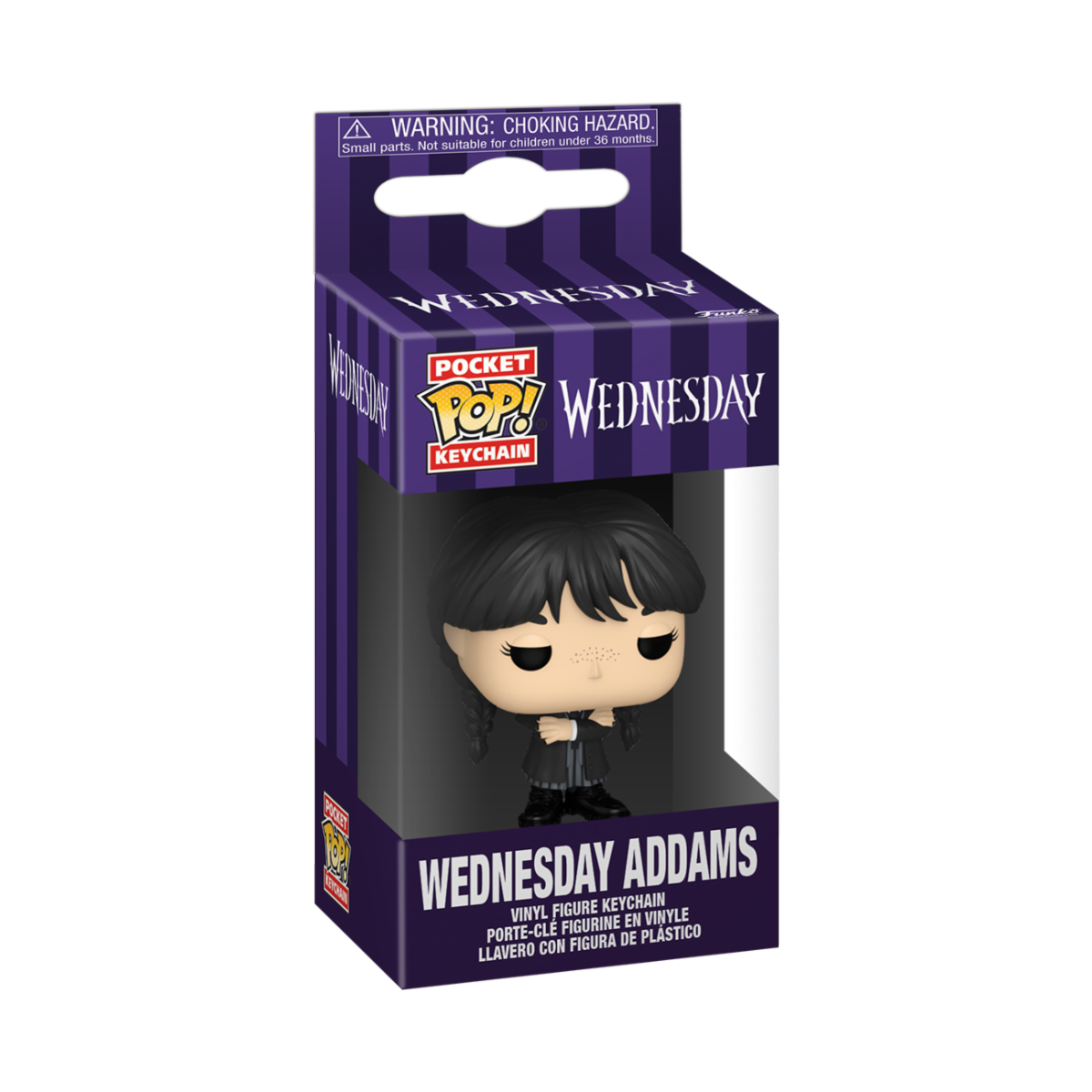 WEDNESDAY - KEYCHAIN - WEDNESDAY ADDAMS 9CM