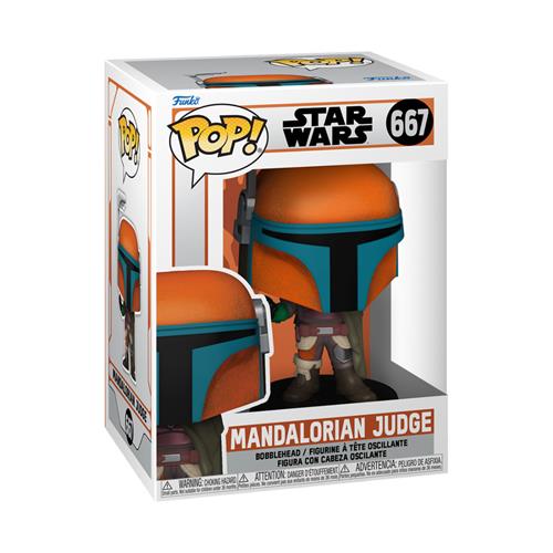 STAR WARS: THE MANDALORIAN S9 - POP FUNKO VINYL FIGURE 667 THE JUGDGE 9CM