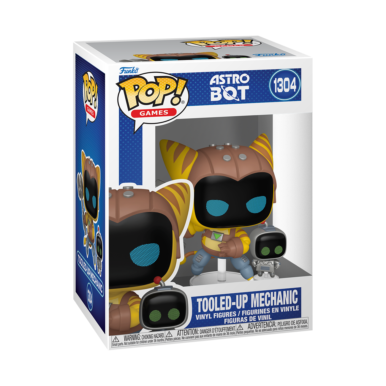 ASTRO BOT S2 - POP FUNKO VINYL FIGURE 1304 TOOLED-UP MECHANIC 9CM
