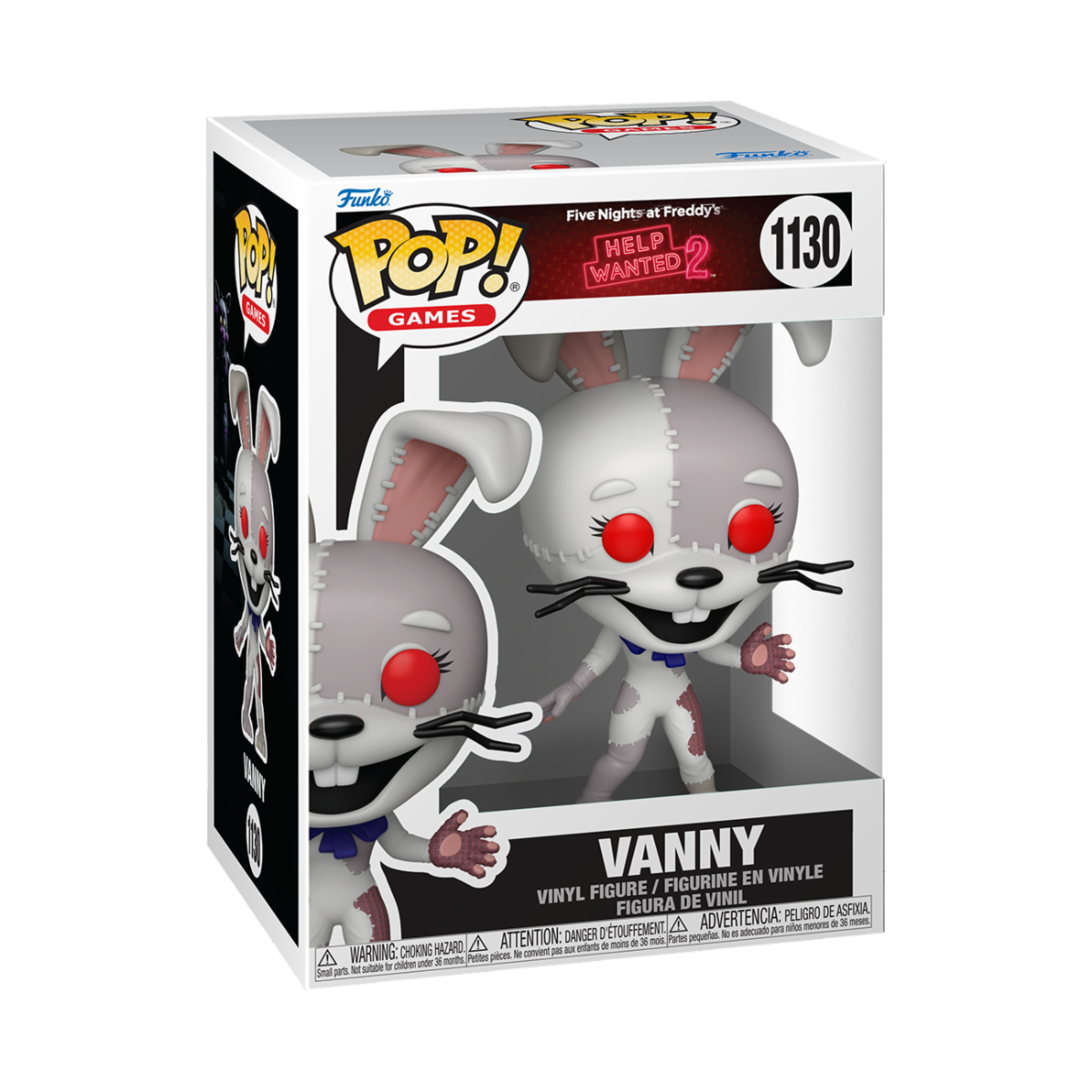FIVE NIGHTS AT FREDDY'S: HELP WANTED 2 - POP FUNKO VINYL FIGURE 1130 VANNY 9CM