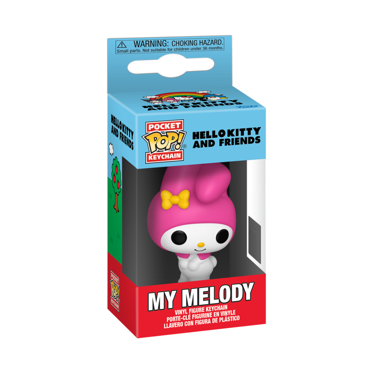 SANRIO: KUROMI 20TH ANNIVERSARY - KEYCHAIN - MY MELODY 4CM