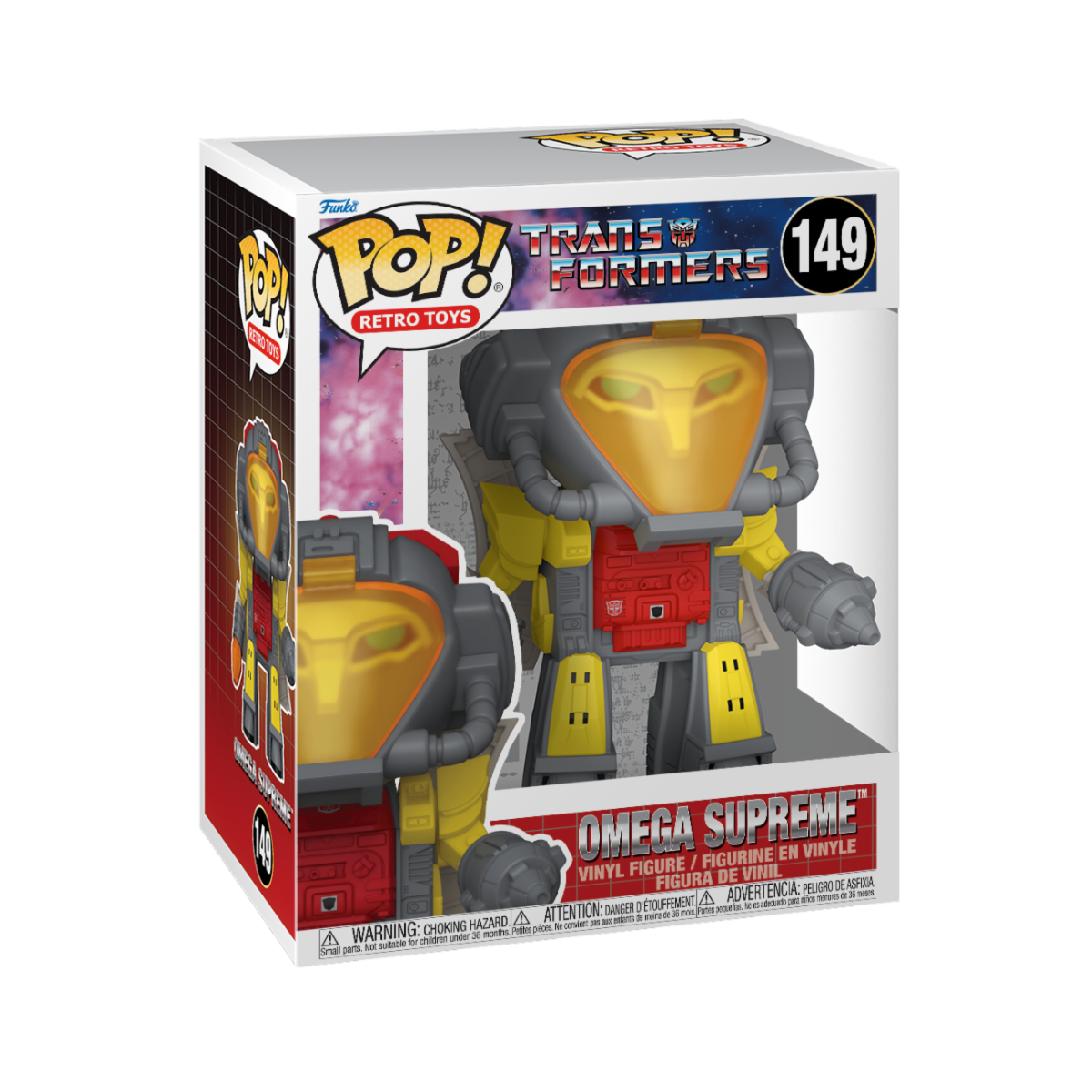 TRANSFORMERS - POP FUNKO SUPER VINYL FIGURE 149 OMEGA SUPREME 15CM